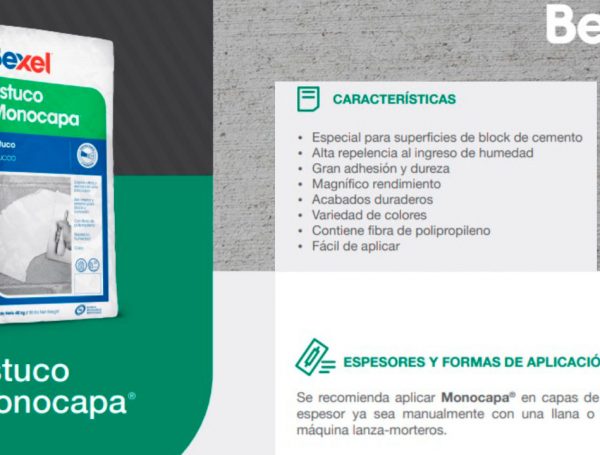 Estuco Monocapa – Promoción Junio-Julio 2021